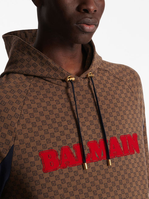 MINI MONOGRAM RETRO BALMAIN HOODIE